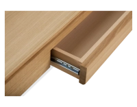 Bureau design en chêne teinte naturelle L100 cm