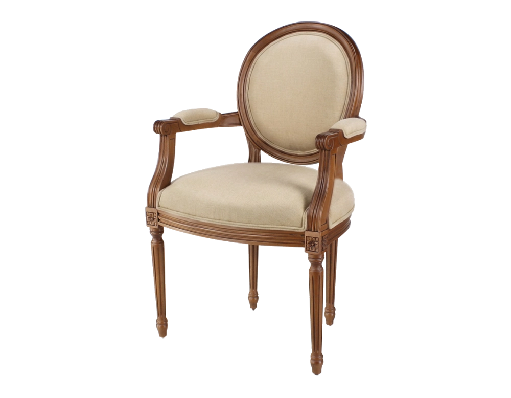 Fauteuil ancien style Louis XVI