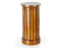 Table d'appoint somno bois teinte merisier et plateau bois