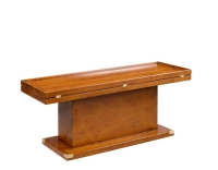 Table basse marine pliante bois teinte merisier