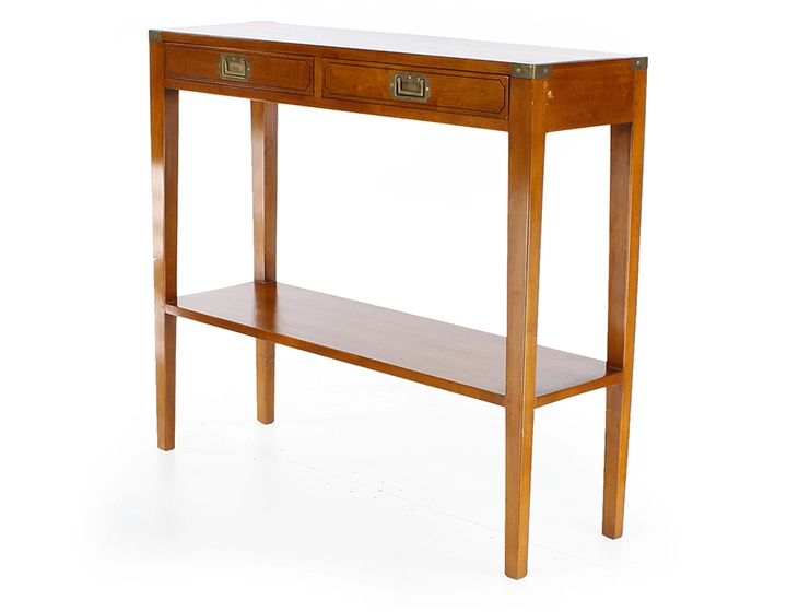 Console marine bois teinte merisier