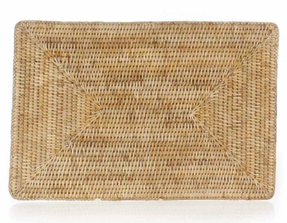 Set de table en rotin naturel, à l'unité