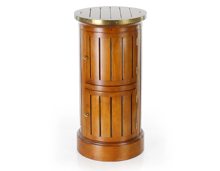 Table d'appoint somno bois teinte merisier et plateau bois